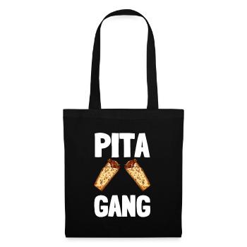 Chickpeas Hummus Tahini Falafel Pita And - Tote Bag - black - Front