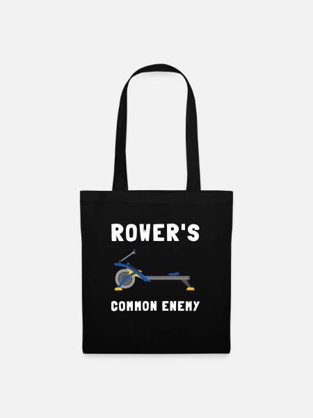 Erg Ergometer And Rowing Exercise Machine Rowing - Tote Bag - black
