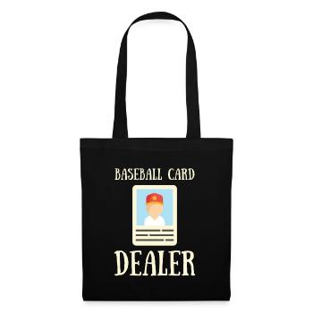 Baseball Card Collector And Baseball Memorabilia - Tote Bag - black - Front