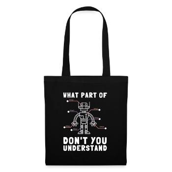 Robotics Robots Droid Builder And Robotics - Tote Bag - black - Front