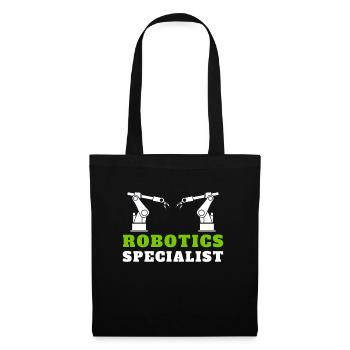 Robotics Robots Droid Builder And Robotics - Tote Bag - black - Front