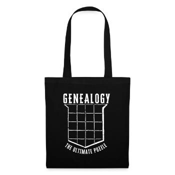 Genealogist Family Historian Genealogy Genealogist - Tote Bag - black - Front