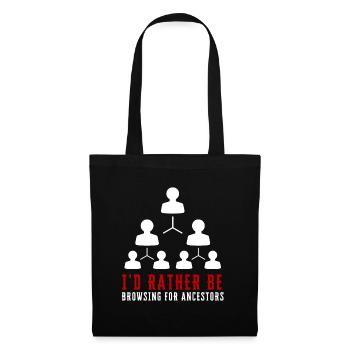 Genealogist Family Historian Genealogy Genealogist - Tote Bag - black - Front