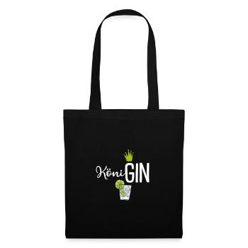 Köni GIN - Stoffbeutel - Schwarz - Vorne