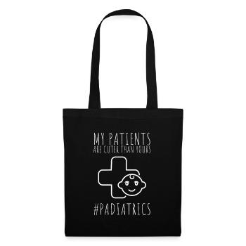 Pediatric Pediatrician Pediatrics Nurse Toddle - Tote Bag - black - Front