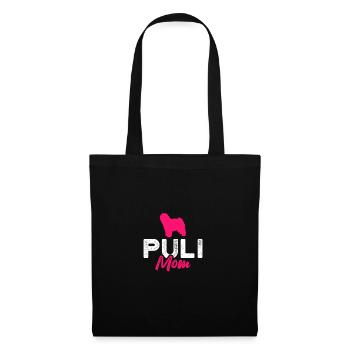 Puli maman - Sac en tissu - noir - Devant