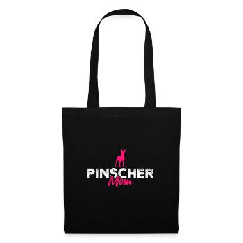 Maman Pinscher - Sac en tissu - noir - Devant