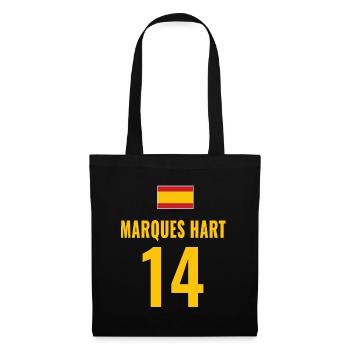 Spain Soccer Booze Jersey For Groups - Tote Bag - black - Front