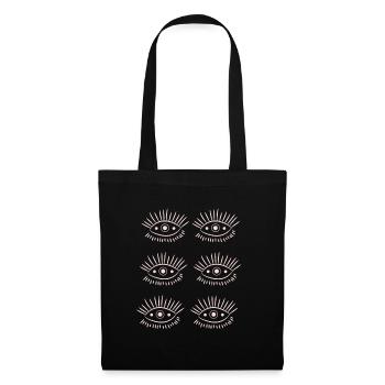 Ophtalmologiste Optométriste Optométrie et Opticien - Sac en tissu - noir - Devant