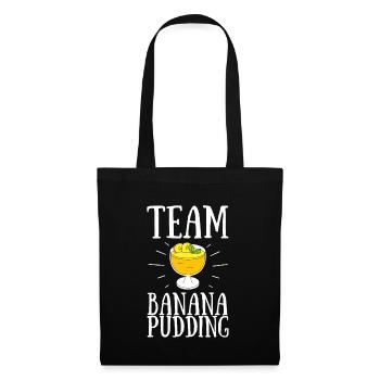Banana Pudding Banana Bread Fruit Dessert Cooking - Tote Bag - black - Front