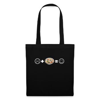Porridge Cereal Grits Kasha Upma Rice And Oats - Tote Bag - black - Front