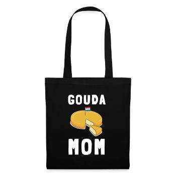 Cheesemonger Cheese Maker Gouda Lover - Stoffbeutel - Schwarz - Vorne