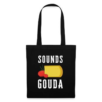 Cheesemonger Cheese Maker Gouda Lover - Stoffbeutel - Schwarz - Vorne