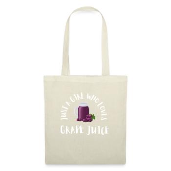Organic Grape Juice Bottles - Tote Bag - nature - Front