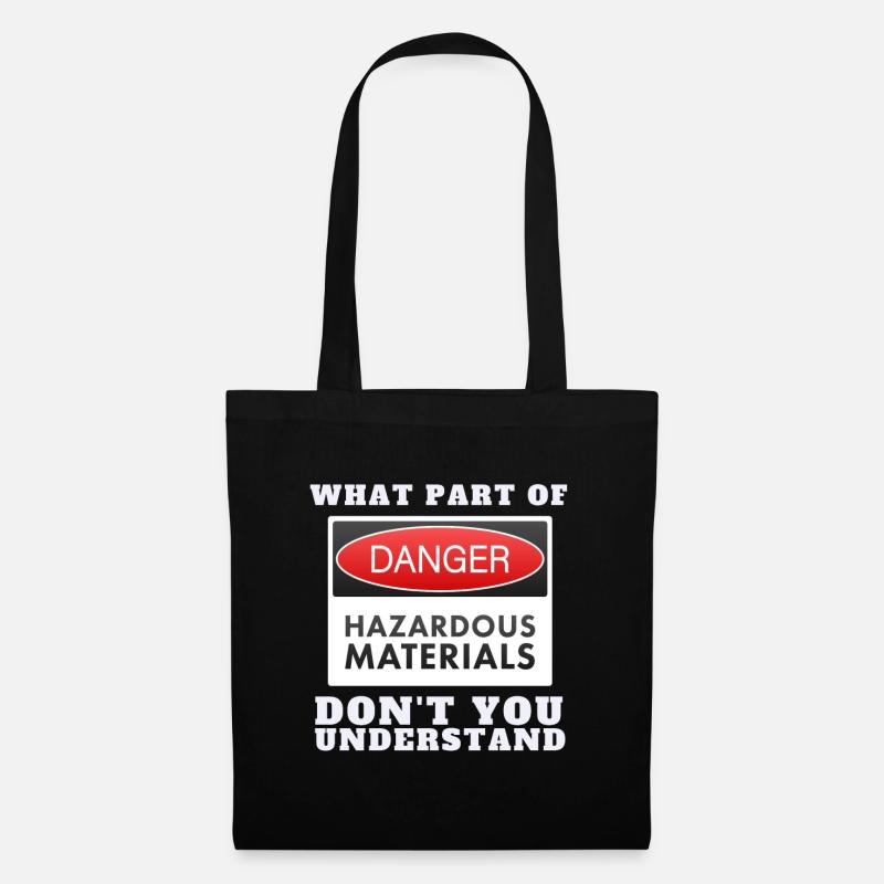 Uranium Fission Nuclear Engineering Theme - Tote Bag - black
