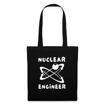 Uranium Fission Nuclear Engineering Theme - Stoffbeutel - Schwarz - Vorne