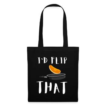 Syrup For Pancakes Flipping Flapjack Breakfast - Tote Bag - black - Front