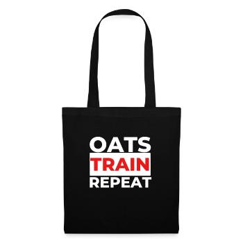 Cereal Grits Kasha Upma Rice And Morning Cornmeal - Tote Bag - black - Front