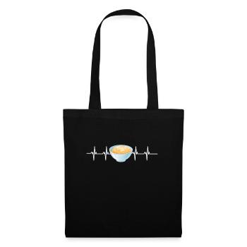 Cereal Grits Kasha Upma Rice And Morning Cornmeal - Tote Bag - black - Front