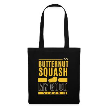 Fresh Farmers Market, Organic Butternut Squash My - Stoffbeutel - Schwarz - Vorne