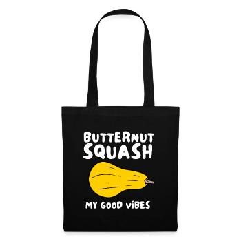 Fresh Farmers Market, Organic Butternut Squash My - Stoffbeutel - Schwarz - Vorne