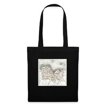 Breton Breizh Pur Beurre Heartbeat - Humour - Sac en tissu - noir - Devant
