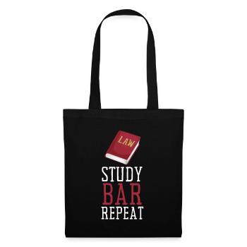 Lawyer Student Graduate, Juris Doctorate - Tote Bag - black - Front