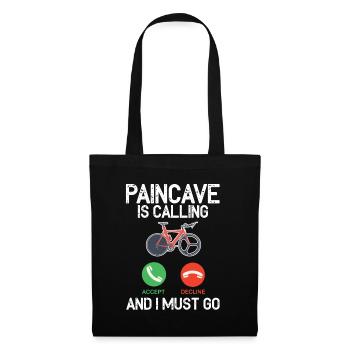 Paincave Is Calling And I Must Triathlon - Tote Bag - black - Front
