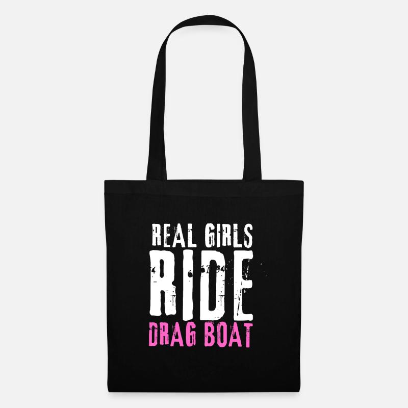 Drag boat racing og speedbåd racing - Mulepose - sort