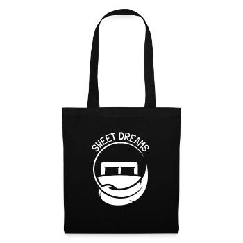 Meilleur vendeur de matelas de lit Docteur - Sac en tissu - noir - Devant