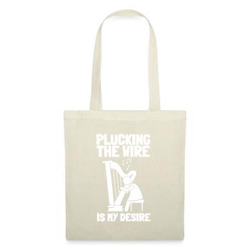 Harp Player Musician Musical Harpist - Tote Bag - nature - Front