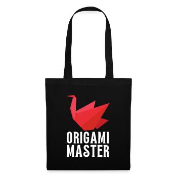 Artisanat de pliage de papier japonais Origami Master - Sac en tissu - noir - Devant
