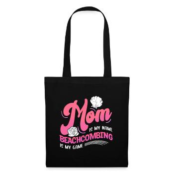 Collecting shells Beachcombing Mama - Tote Bag - black - Front