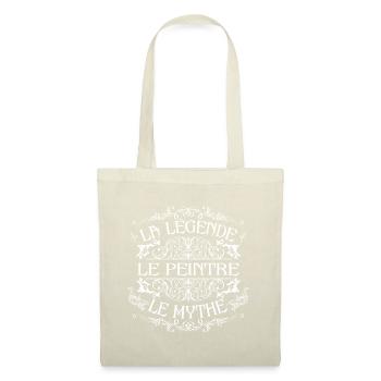 Peintre | meilleur Peintre | la légende le mythe - Sac en tissu - nature - Devant