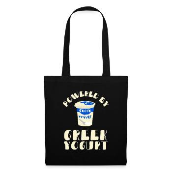 Probiotiques Produits laitiers, Yogourt glacé - Sac en tissu - noir - Devant