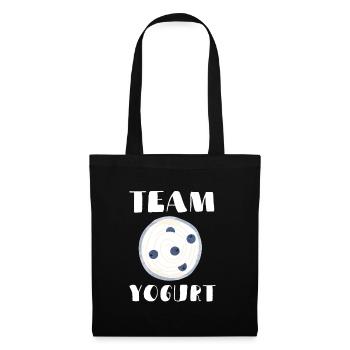 Probiotiques Produits laitiers, Yogourt glacé - Sac en tissu - noir - Devant