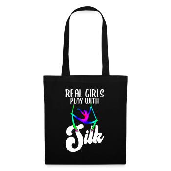 Soies aériennes Tissu vertical Aerialist - Sac en tissu - noir - Devant