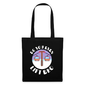 Soulevez-vous même Bro Ski - Sac en tissu - noir - Devant