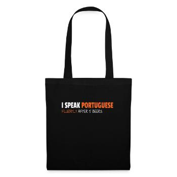 I Speak Portuguese Fluently After 5 Beers - Tote Bag - black - Front