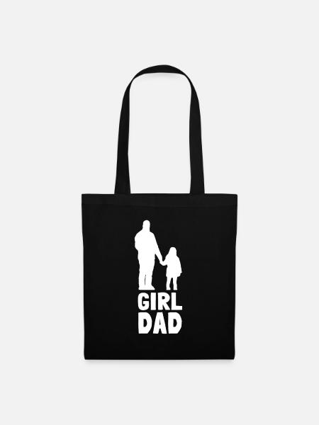 Protective Girl Dad, Dating My Daughter - Stoffbeutel - Schwarz