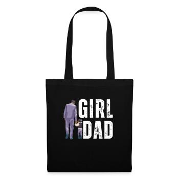 Protective Girl Dad, Dating My Daughter - Stoffbeutel - Schwarz - Vorne