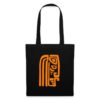 Maori Hei Tiki Tribal Tattoo Nouvelle-Zélande - Sac en tissu - noir - Devant