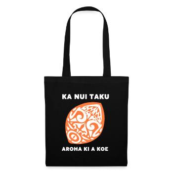Maori Hei Tiki Tribal Tattoo Nouvelle-Zélande - Sac en tissu - noir - Devant