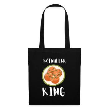 Sweden Swedish Meatball Mer Kötbullar - Tote Bag - black - Front