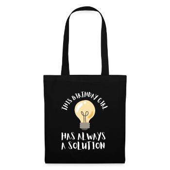 10 ans Science Anniversaire Kid 9 - Sac en tissu - noir - Devant