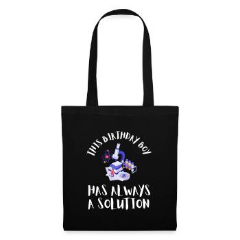 10 Years Old Science Birthday Kid 9 - Tote Bag - black - Front