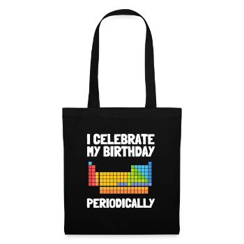 10 ans Science Anniversaire Kid 9 - Sac en tissu - noir - Devant