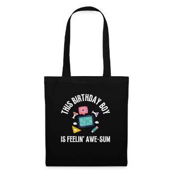 10 Years Old Science Birthday Kid 9 - Tote Bag - black - Front