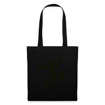 Agalychnis callidryas Rainette aux yeux rouges - Sac en tissu - noir - Devant