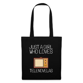 Telenovela Columbianas, émissions hispaniques et feuilletons - Sac en tissu - noir - Devant